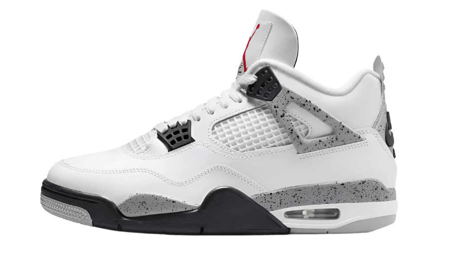 AIR JORDAN 4 RETRO WHITE CEMENT 2025 (FV5029 - 100) - Rdrop