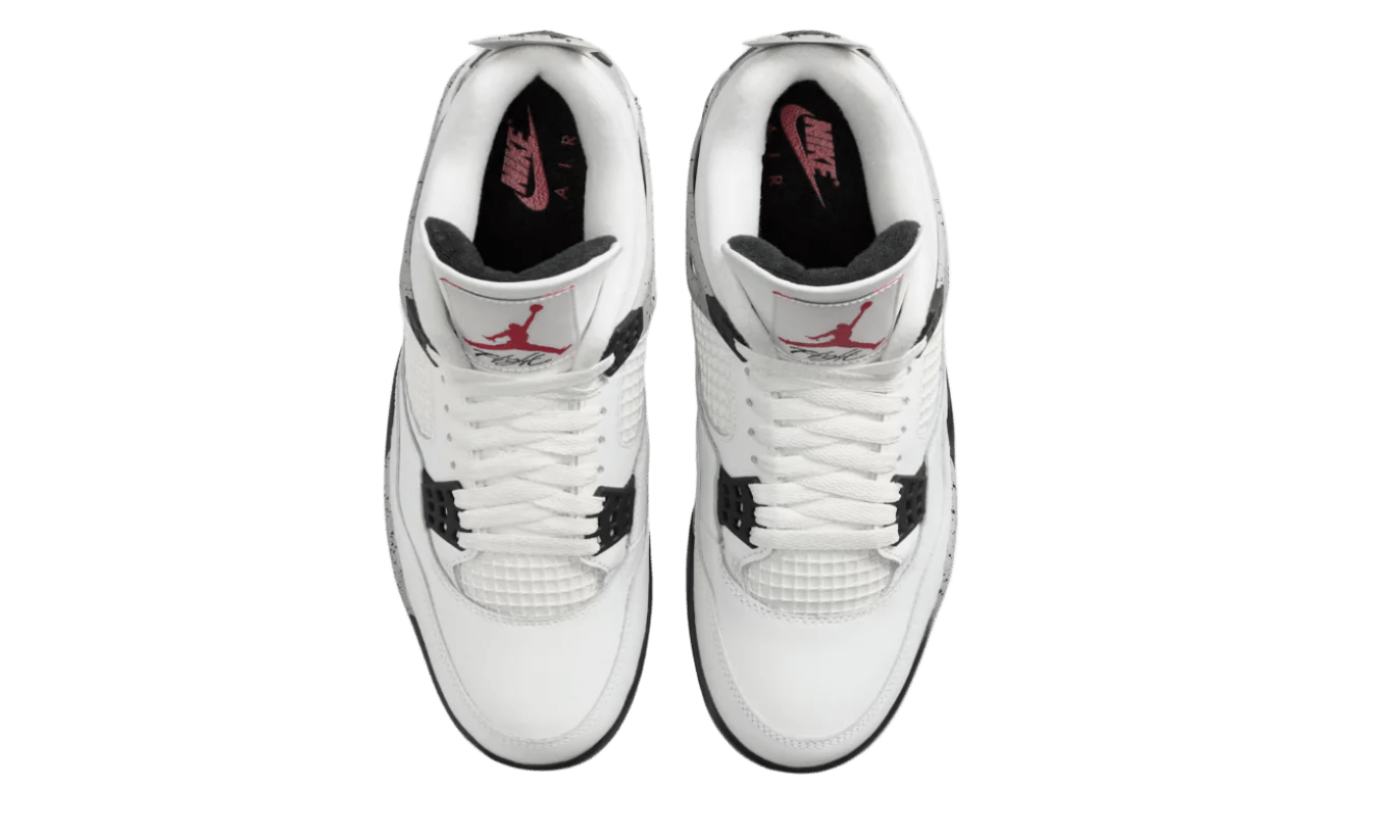 AIR JORDAN 4 RETRO WHITE CEMENT 2025 (FV5029 - 100) - Rdrop