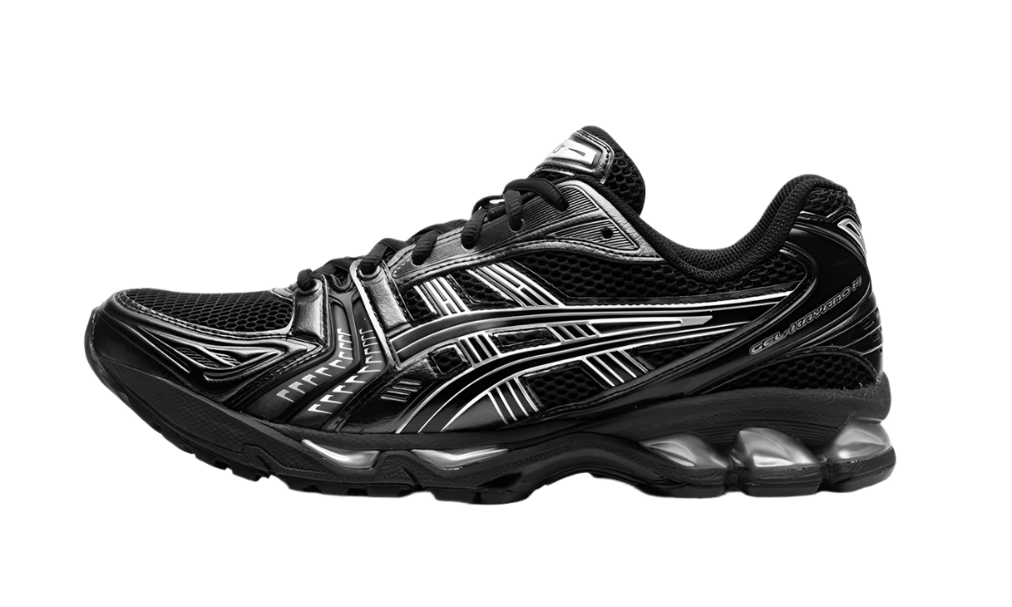 ASICS GEL - KAYANO 14 BLACK PURE SILVER (1201A019 - 006) - Rdrop