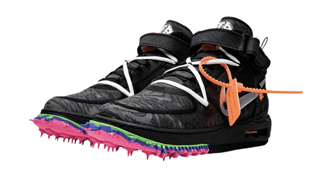 NIKE AIR FORCE 1 MID SP OFF - WHITE BLACK (DO6290 - 001) - Rdrop