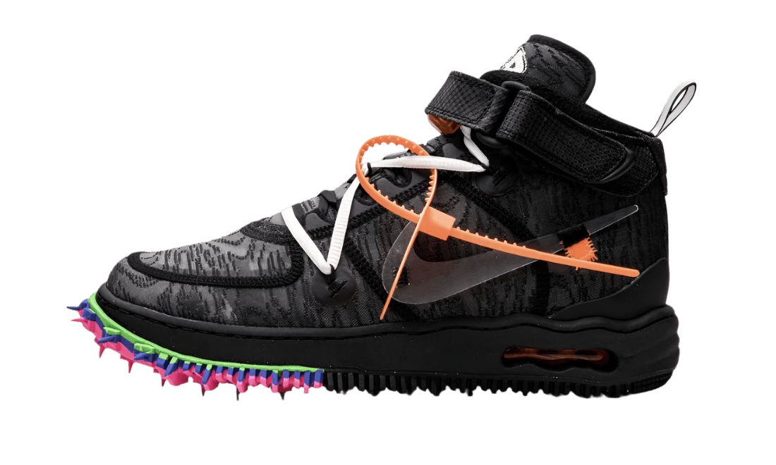 NIKE AIR FORCE 1 MID SP OFF - WHITE BLACK (DO6290 - 001) - Rdrop