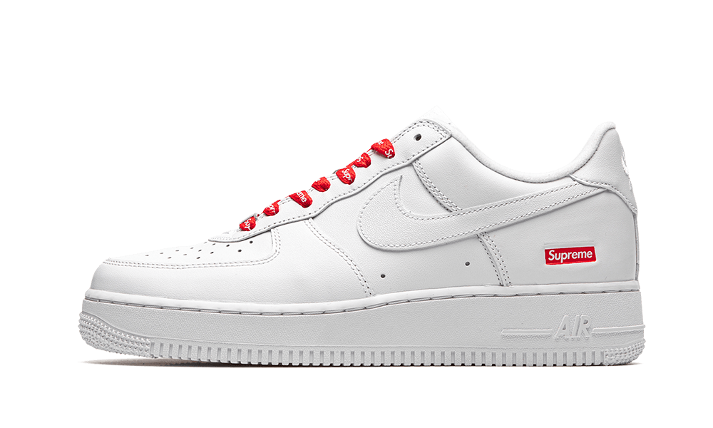 SUPREME X NIKE AIR FORCE 1 LOW WHITE (CU9225-100) - Rdrop