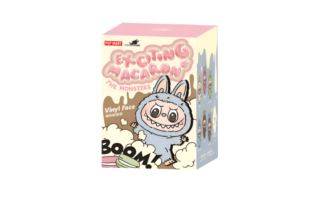 POP MART LABUBU THE MONSTERS TASTY MACARONS VINYL FACE BLIND BOX