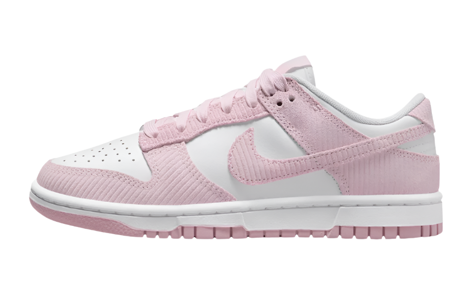 NIKE DUNK LOW PINK CORDUROY (FN7167-100) - Rdrop